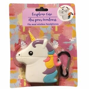 NWT Silicone Unicorns Wireless Earbuds Headphones Case